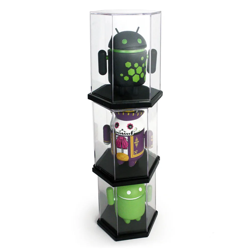 Android Foundry Display Cases - Hexagonal - 1 Piece