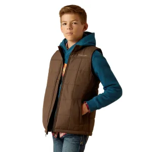 Ariat Youth Boy's Crius Banyan Bark Insulated Vest 10052351