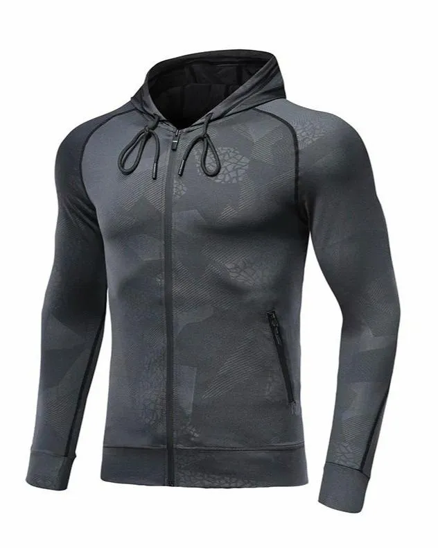 Camo Performance Stealth Zip Hoodie