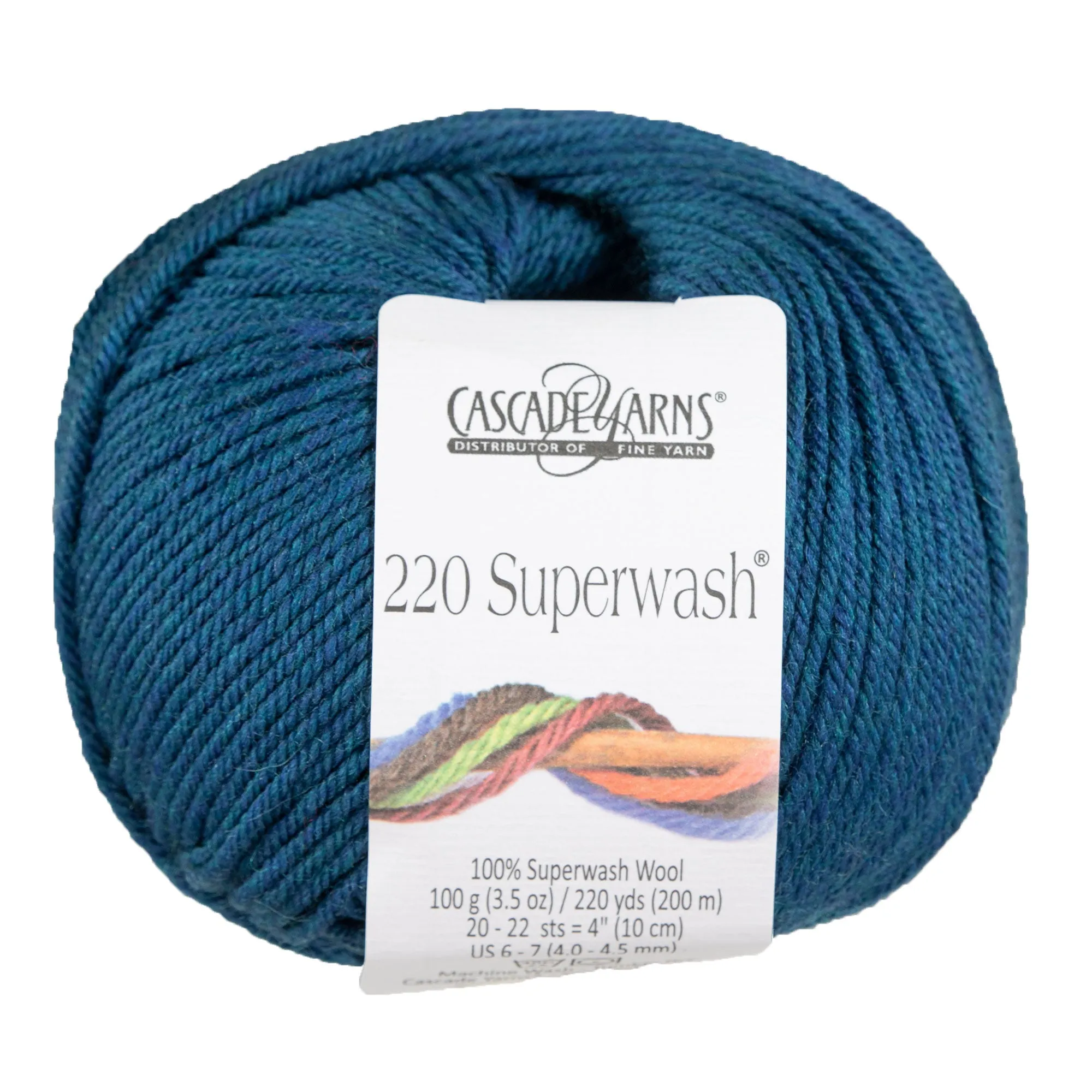 Cascade Yarns 220 Superwash Yarn - 0856 Aporto