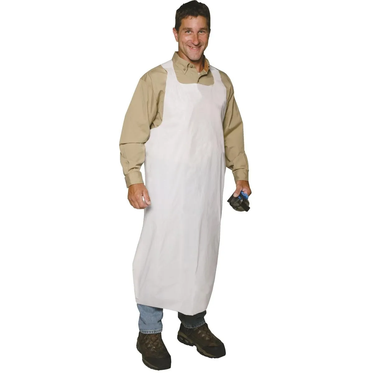 Disposable Polyethylene Aprons, 100pk