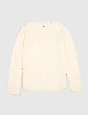 Edwin Terry Long Sleeve T-Shirt - Natural