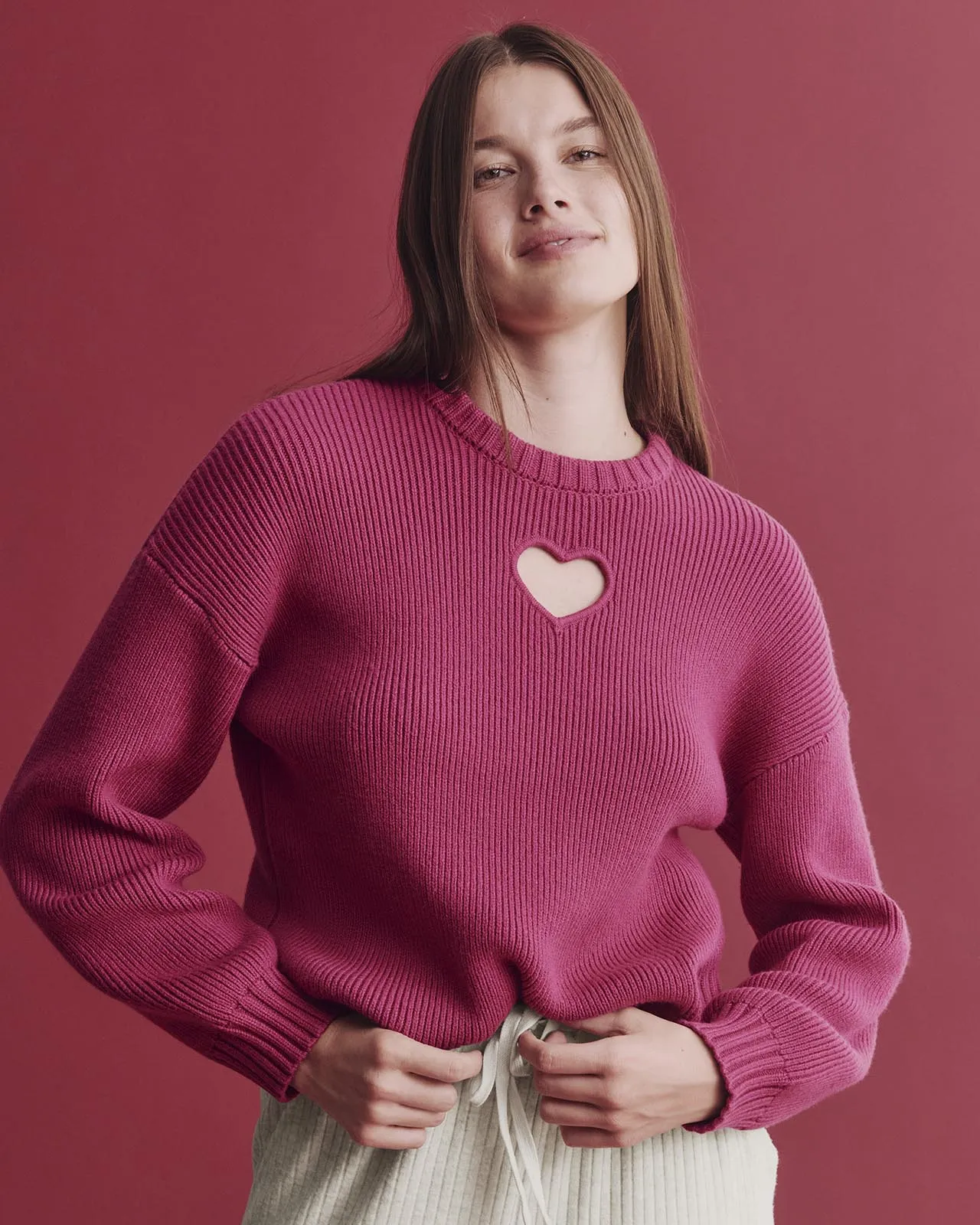 Elisa Heart Sweater