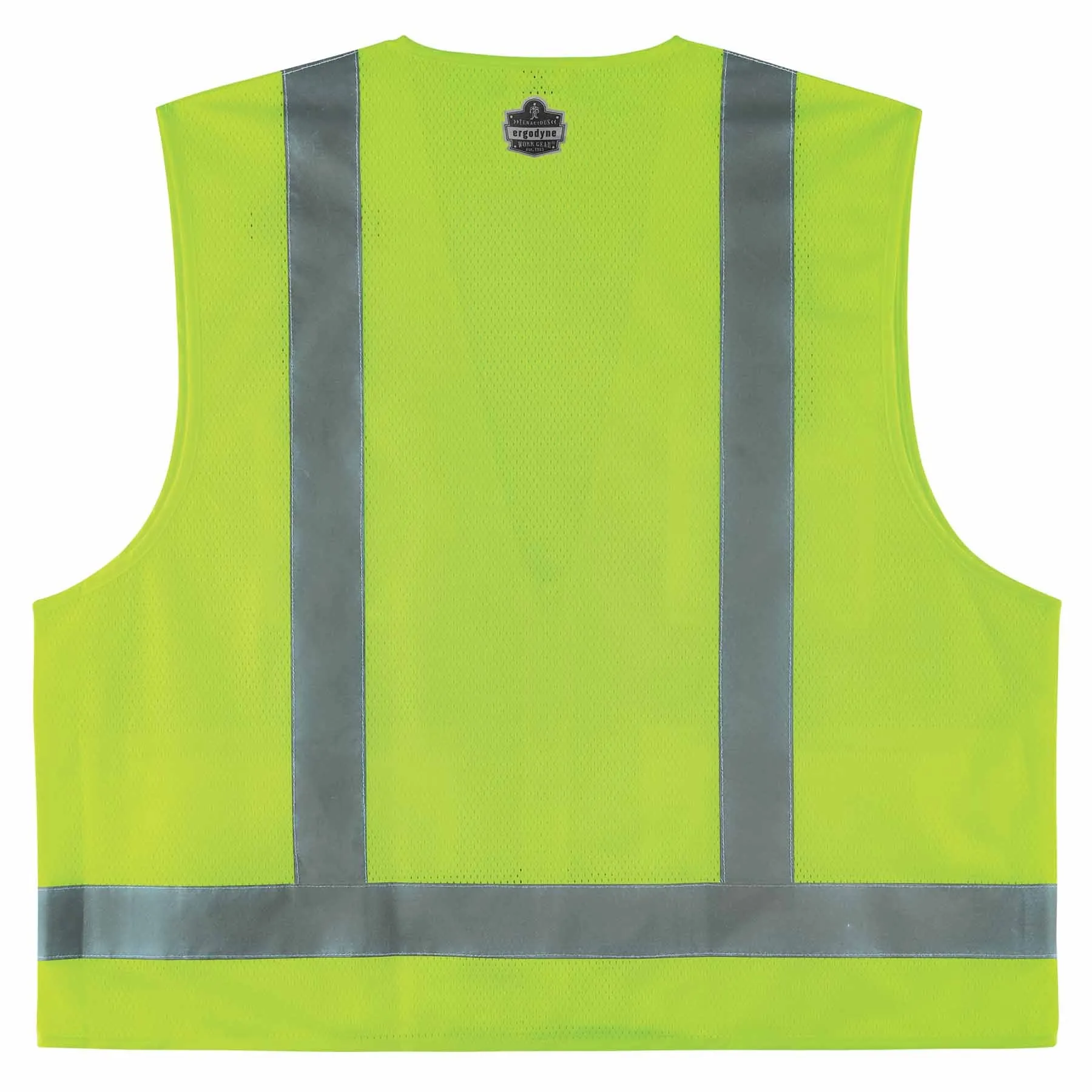 Ergodyne 24504 8249Z-S L Lime Class 2 Economy Surveyors Vest - Single Size