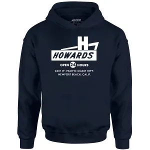 Howard's - Newport Beach, CA - Vintage Restaurant - Unisex Hoodie