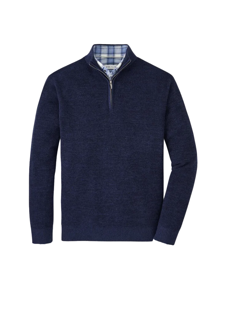 Kitts Twisted 1/4 Zip Navy