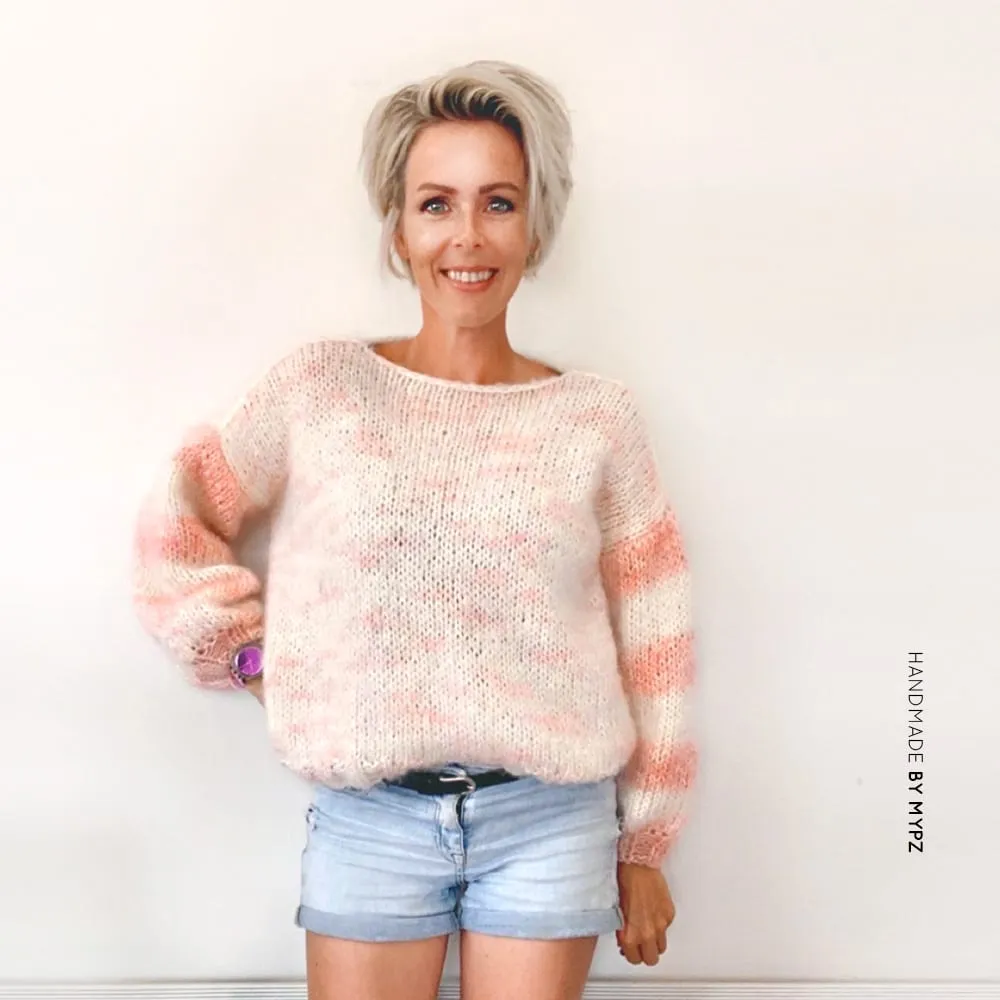 Knitting Kit – MYPZ Basic Pullover Blond No.9 – Beginner (ENG-NL)