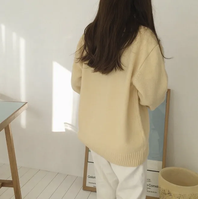 [Korean Style] Bomee Solid Color Sweater