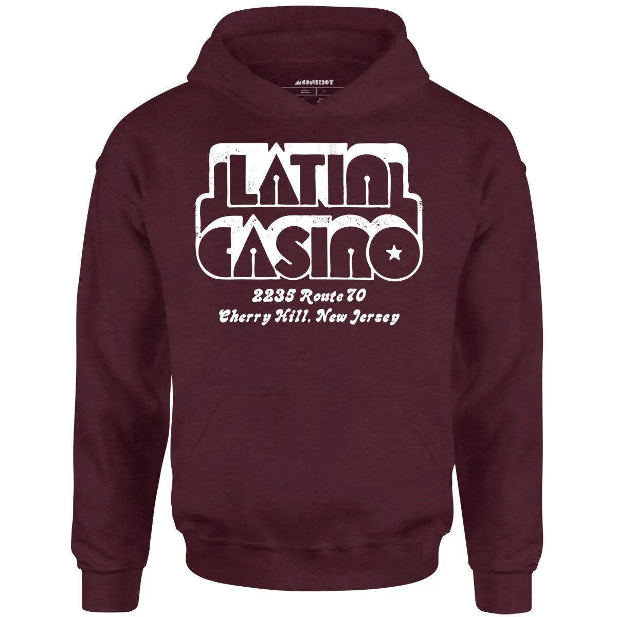 Latin Casino v2 - Cherry Hill, NJ - Vintage Nightclub - Unisex Hoodie