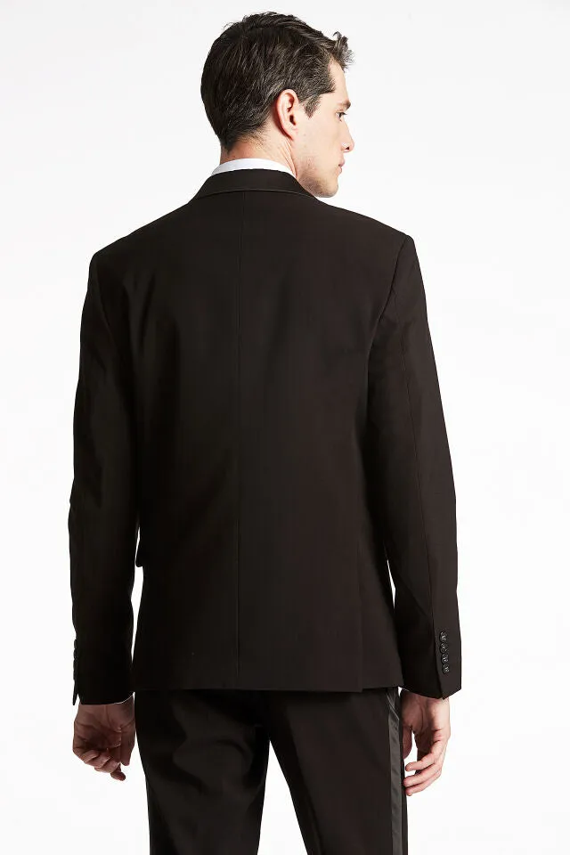 Lindbergh Stretch Tuxedosuit Slim Fit | Black