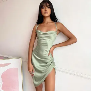 Maldives Slip Dress - Mint