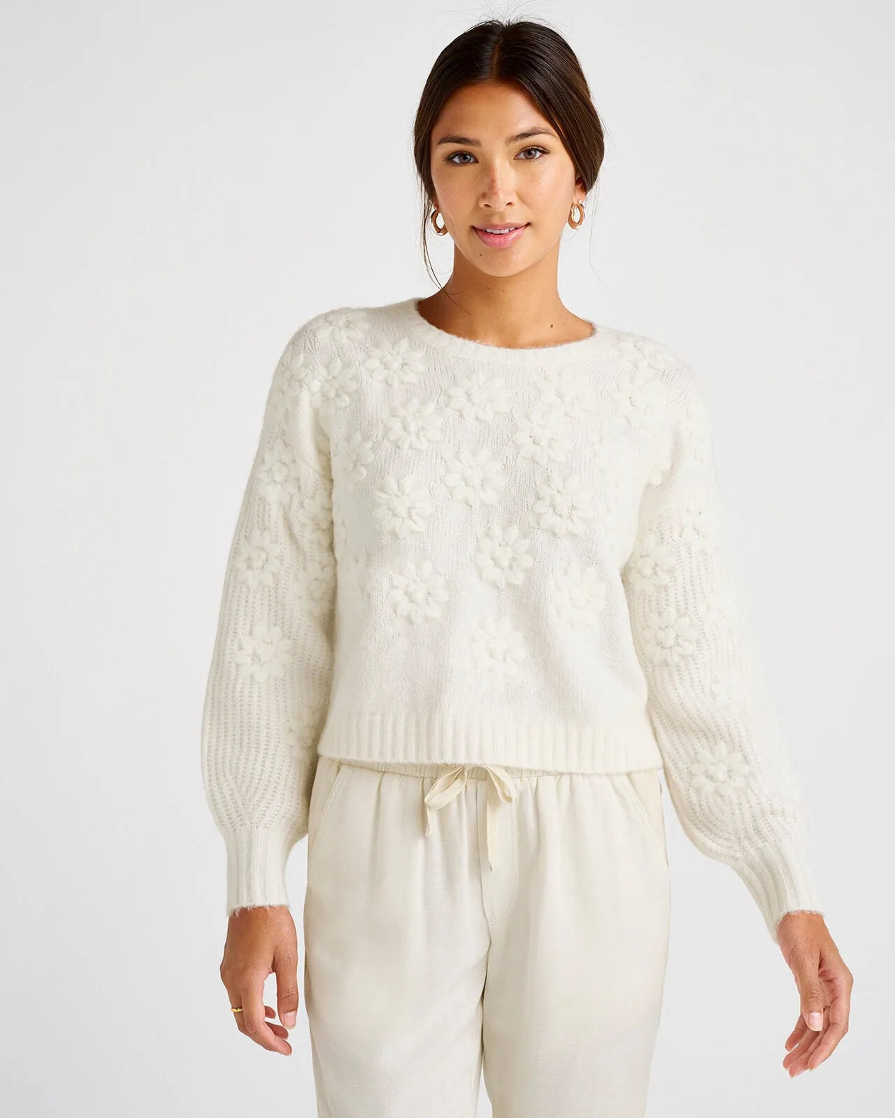 Margo Floral Sweater