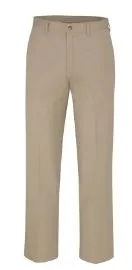 Men's Dickies Cotton Flat Front Casual Pants