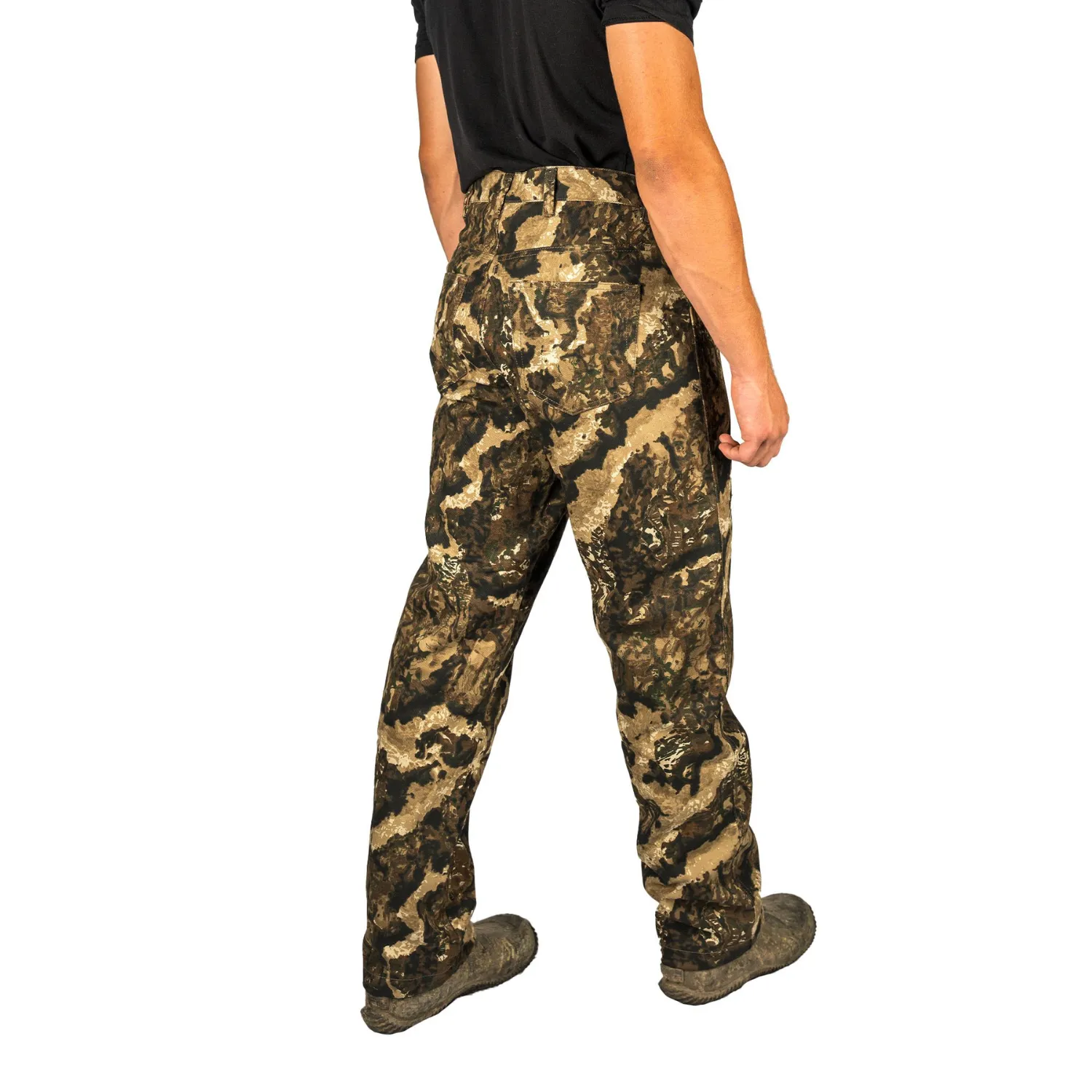 Men’s Flannel Lined Camo Hunting Pants