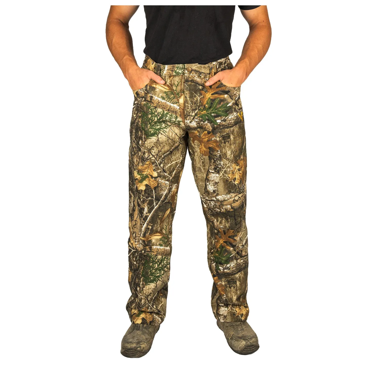 Men’s Flannel Lined Camo Hunting Pants