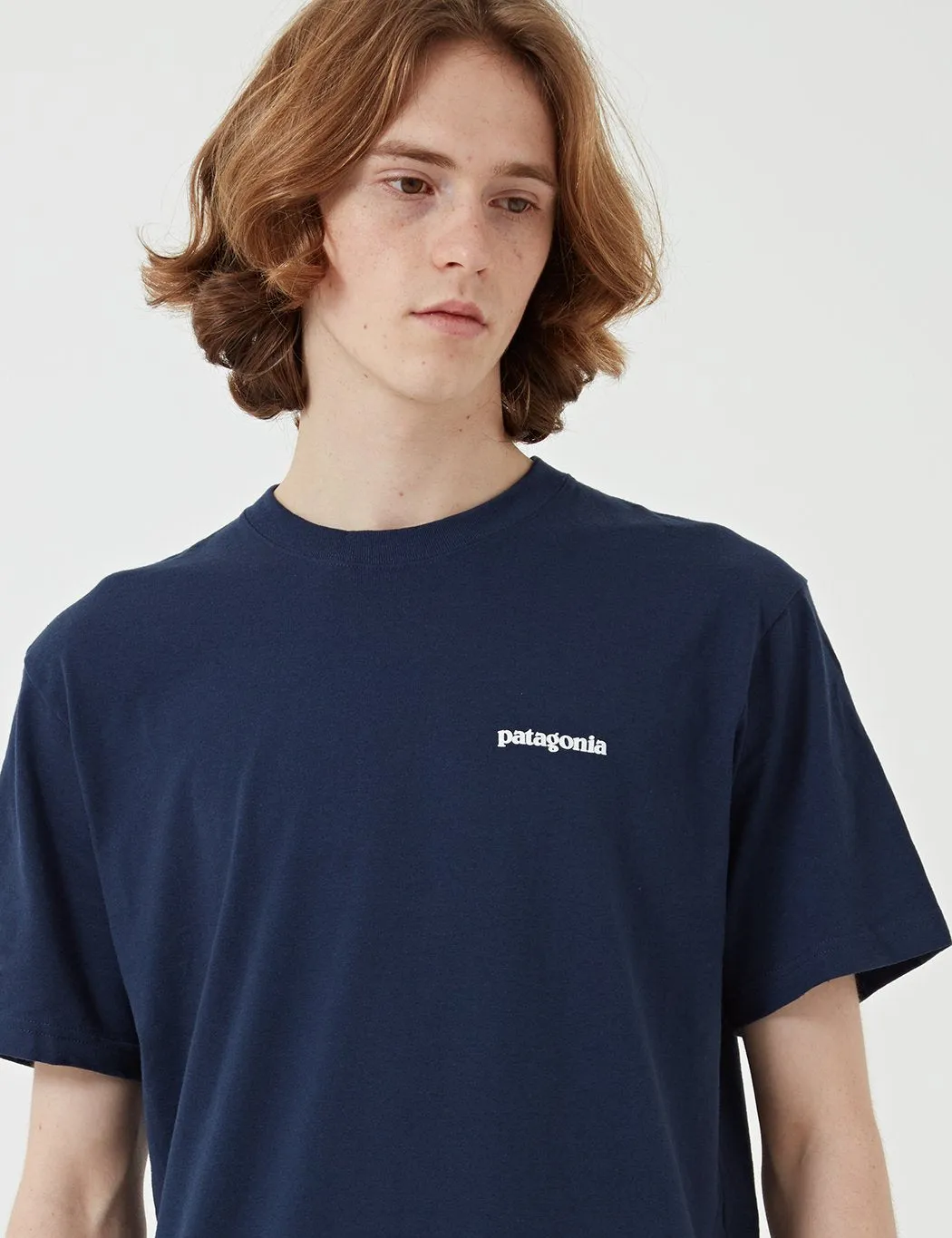 Patagonia P-6 Logo Responsibili-Tee T-Shirt - Classic Navy Blue