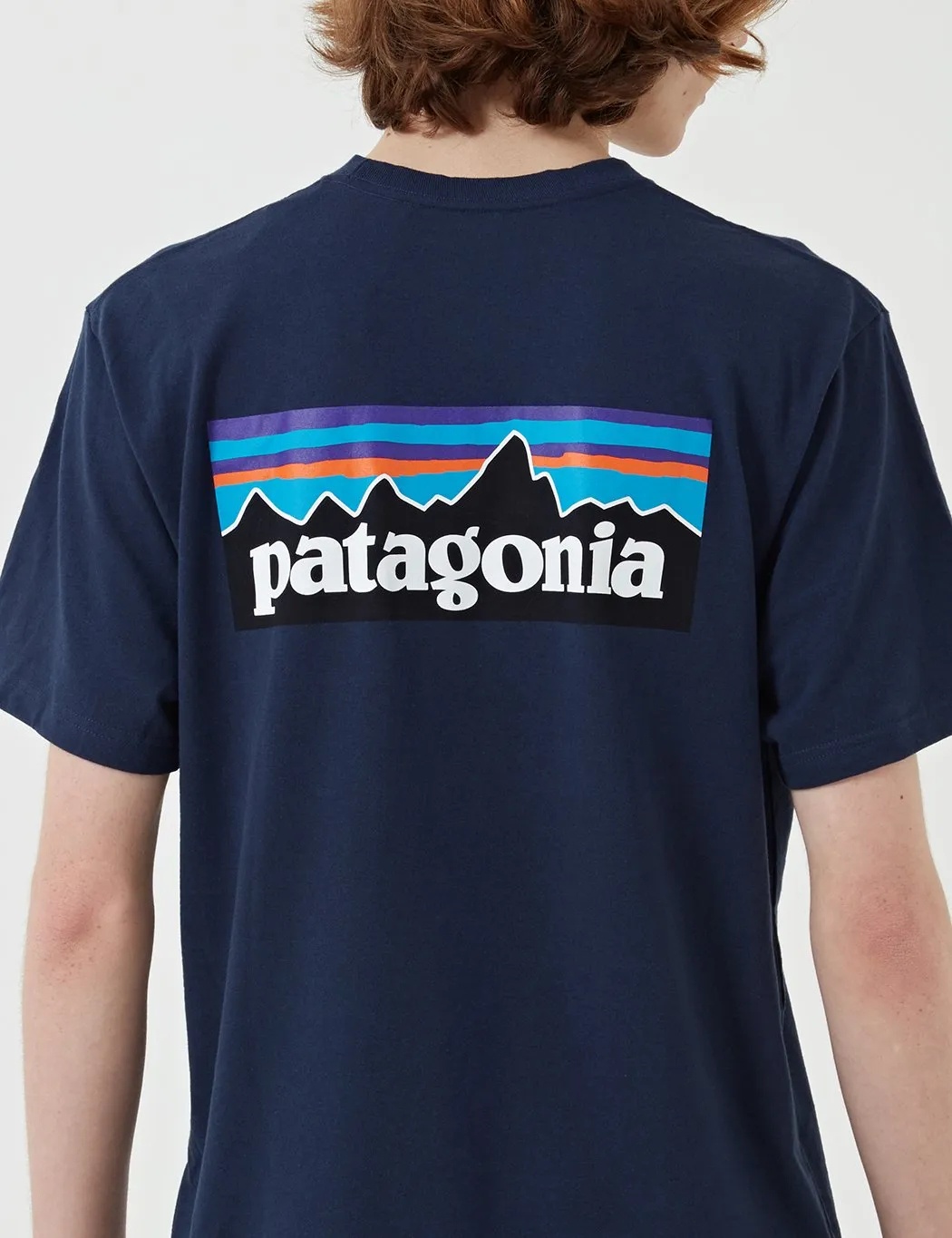 Patagonia P-6 Logo Responsibili-Tee T-Shirt - Classic Navy Blue