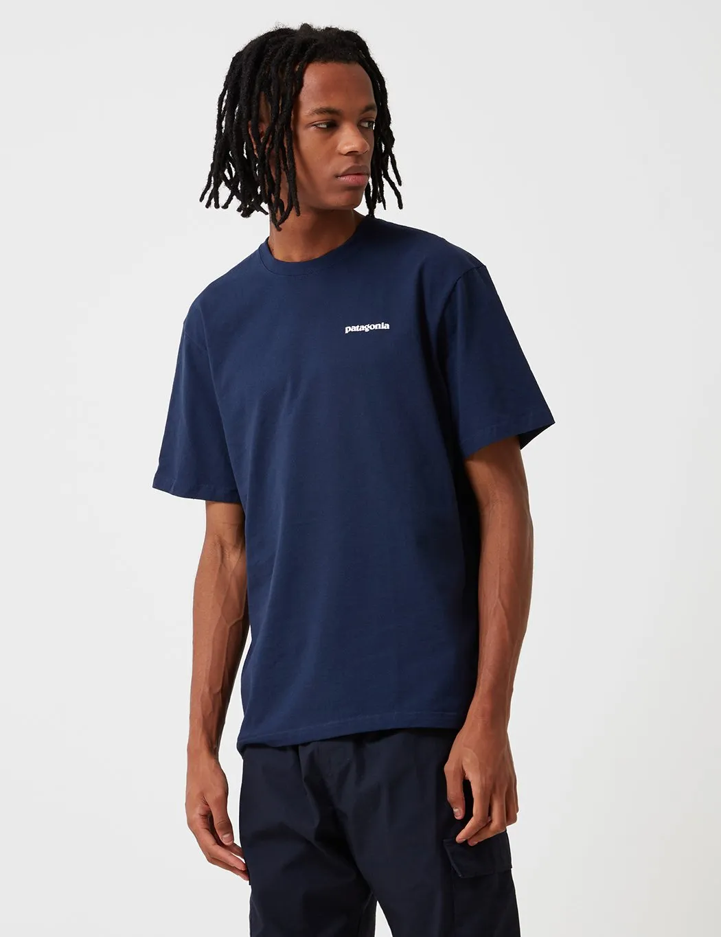 Patagonia P-6 Logo Responsibili-Tee T-Shirt - Classic Navy Blue