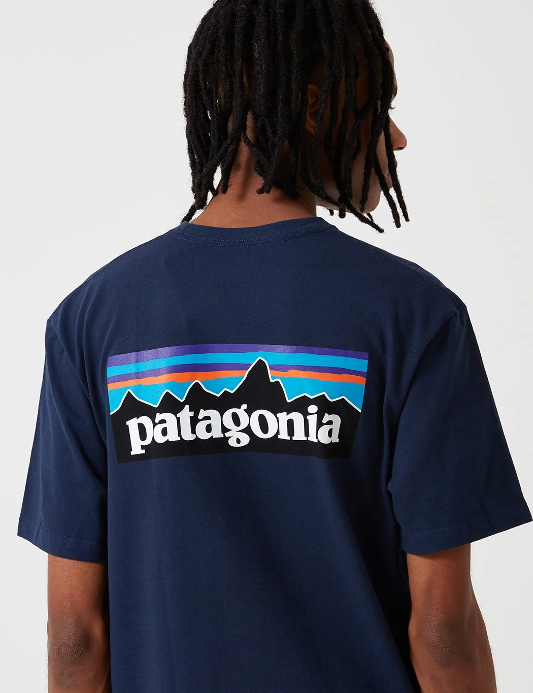 Patagonia P-6 Logo Responsibili-Tee T-Shirt - Classic Navy Blue