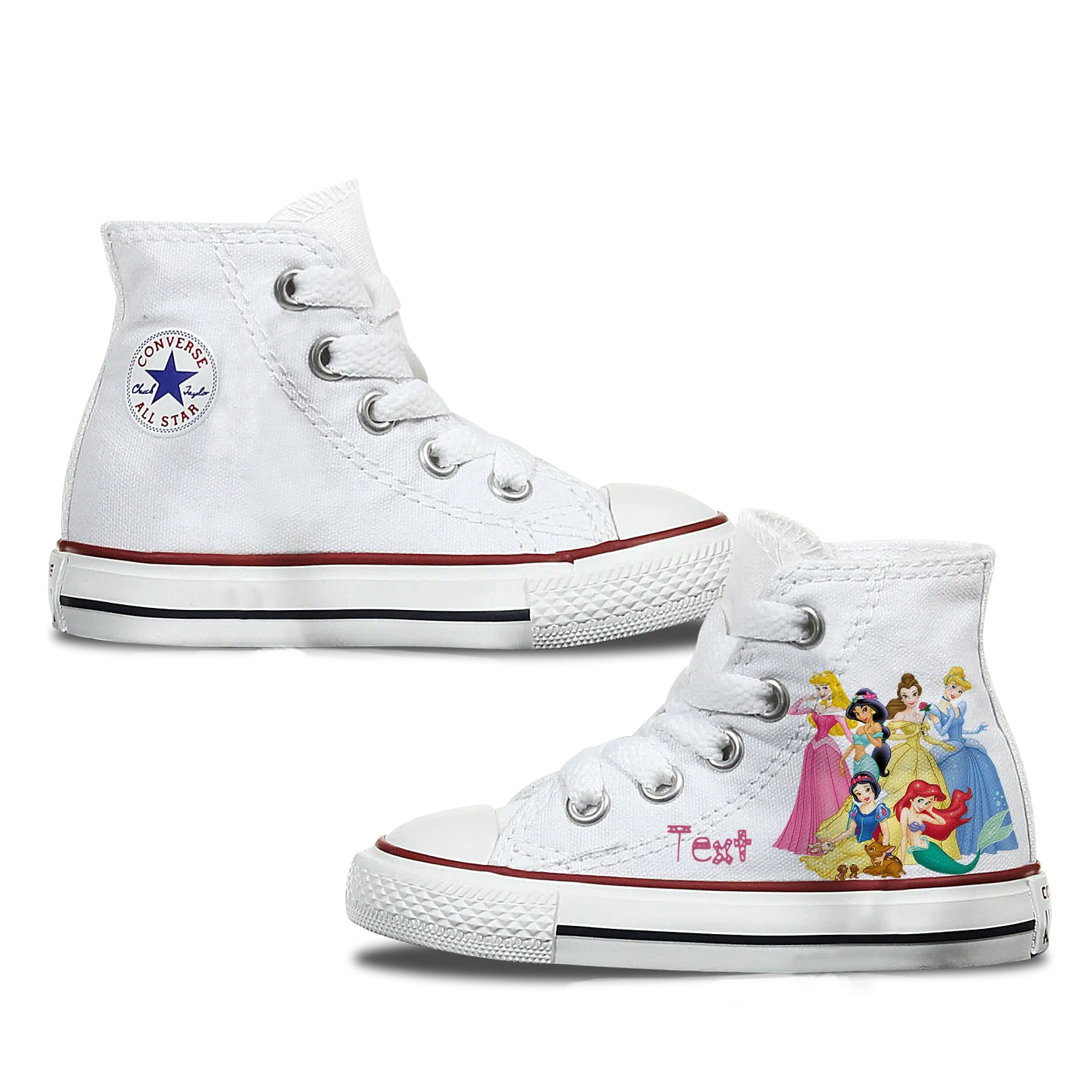 Princess Kids Custom Converse