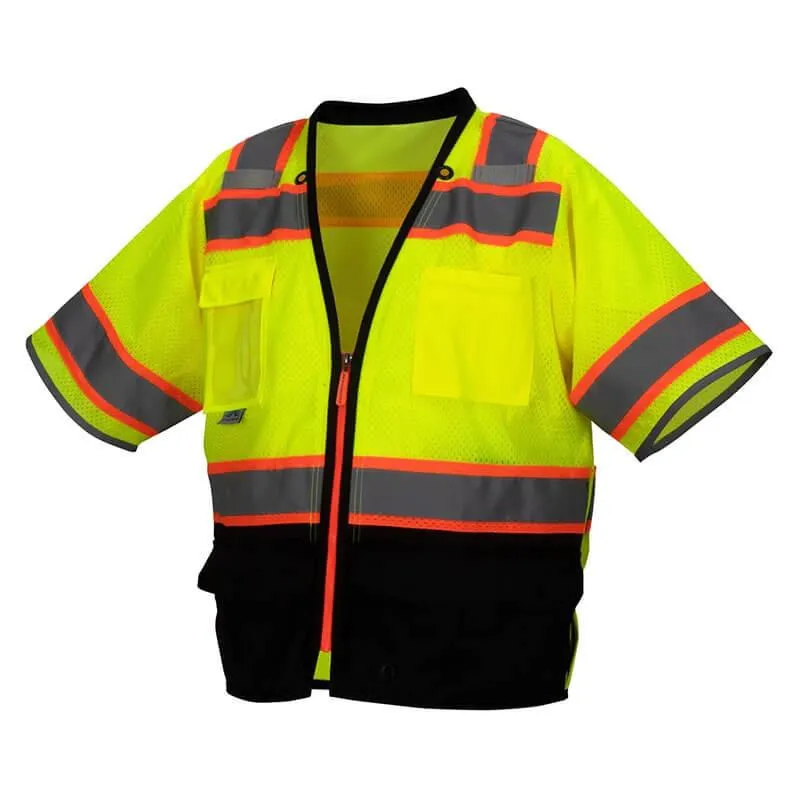 Pyramex RVZ37B Series Class 3 Mesh Surveyor Vest