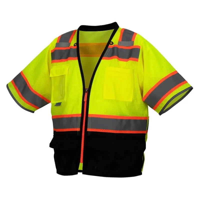 Pyramex RVZ37B Series Class 3 Mesh Surveyor Vest