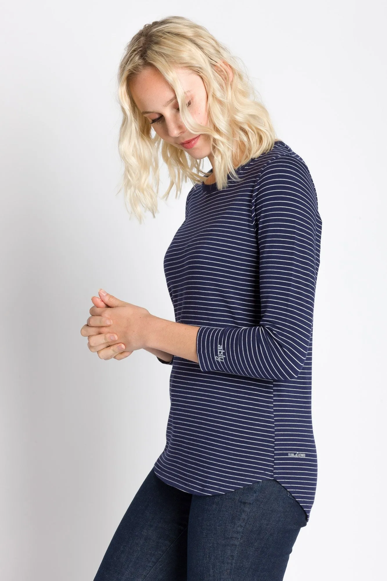 Rosette | Women's 3/4 Sleeve Cotton/Modal Top