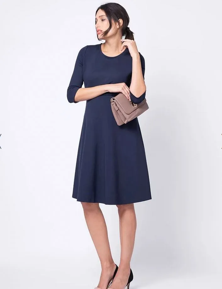 Seraphine Davida Ponte Maternity & Nursing Dress