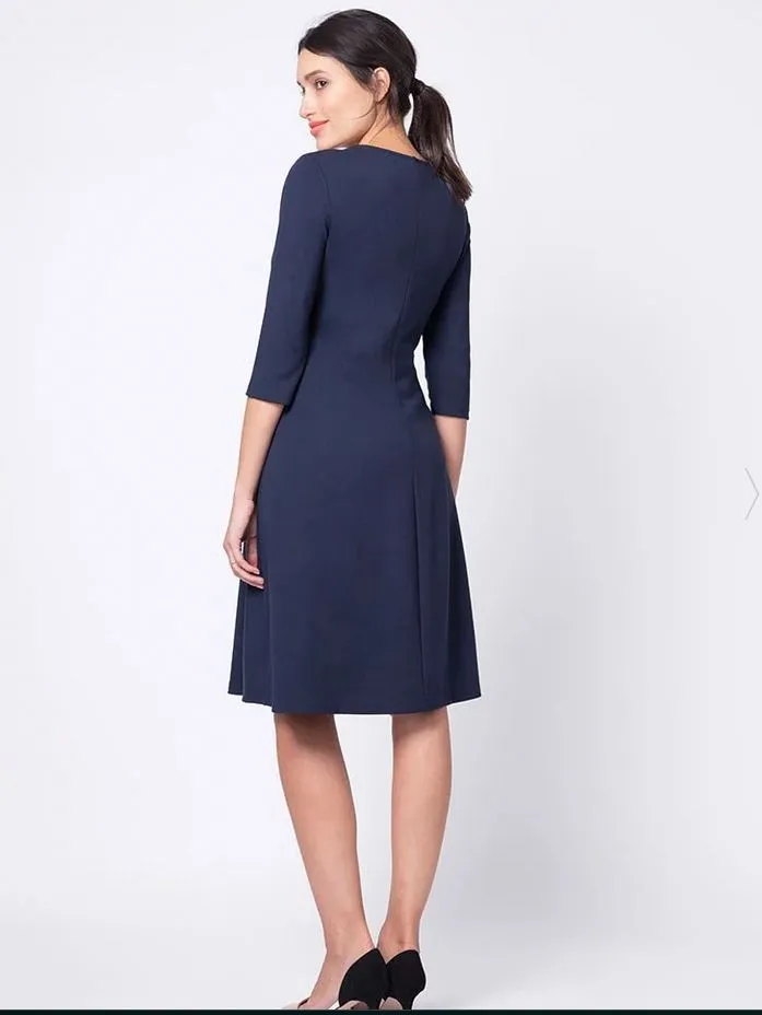 Seraphine Davida Ponte Maternity & Nursing Dress