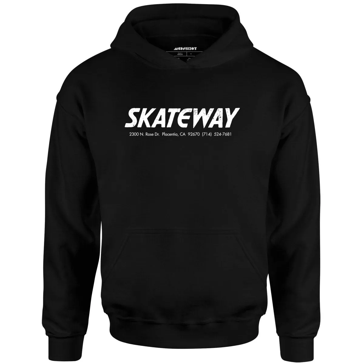 Skateway - Placentia, CA - Vintage Roller Rink - Unisex Hoodie