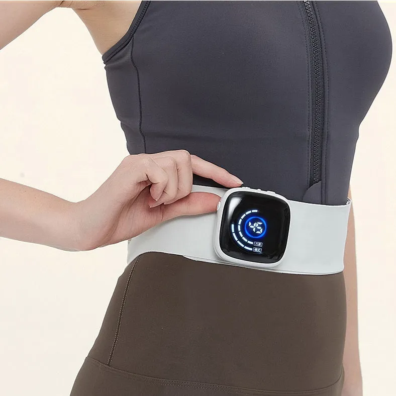 SL011 Hot Compress EMS Massage Belt with Voice