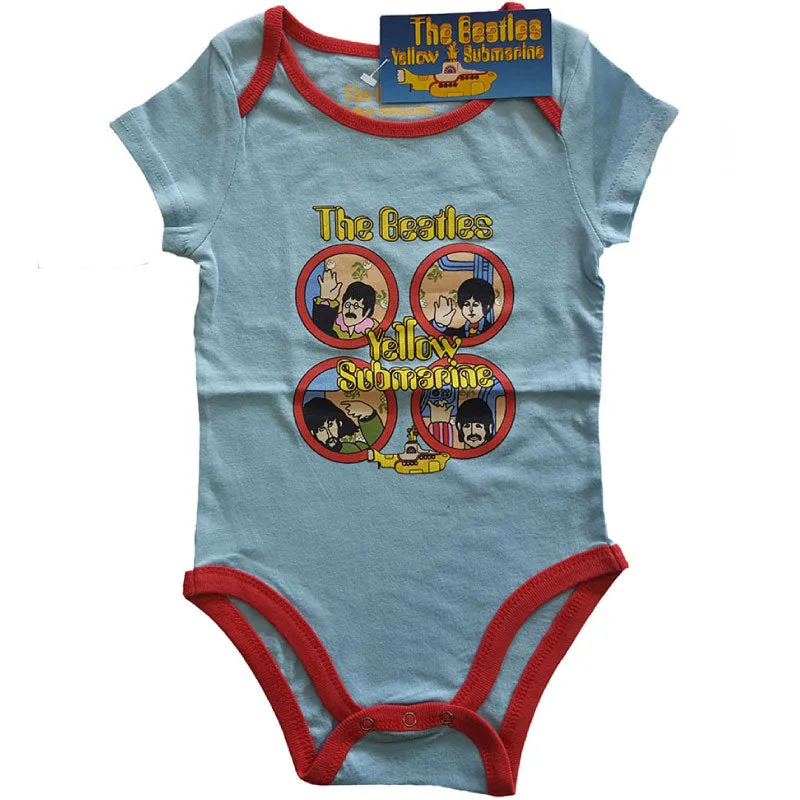 The Beatles Babygrow - Yellow Submarine Portholes