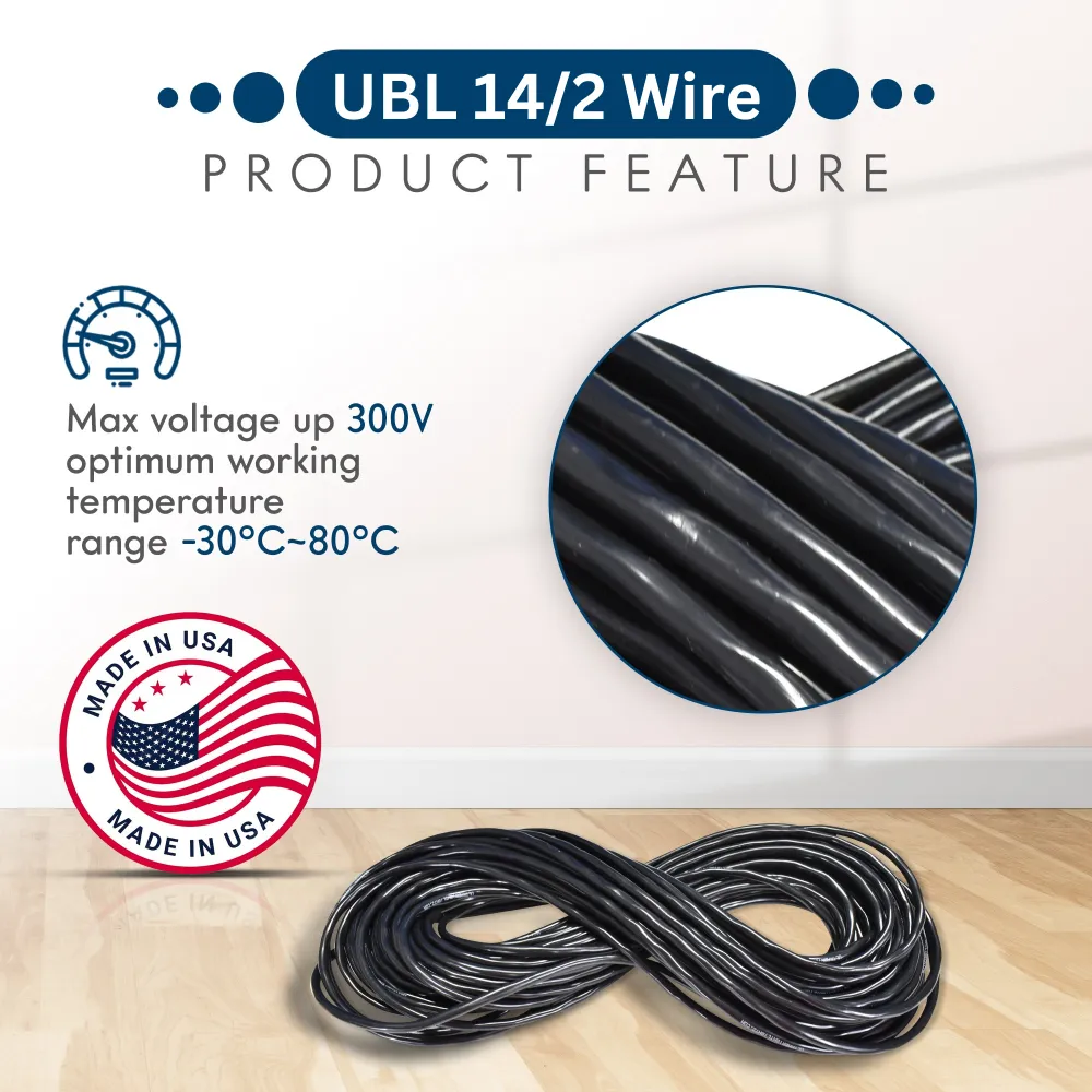 UBL 14/2 Wire - 1 Foot