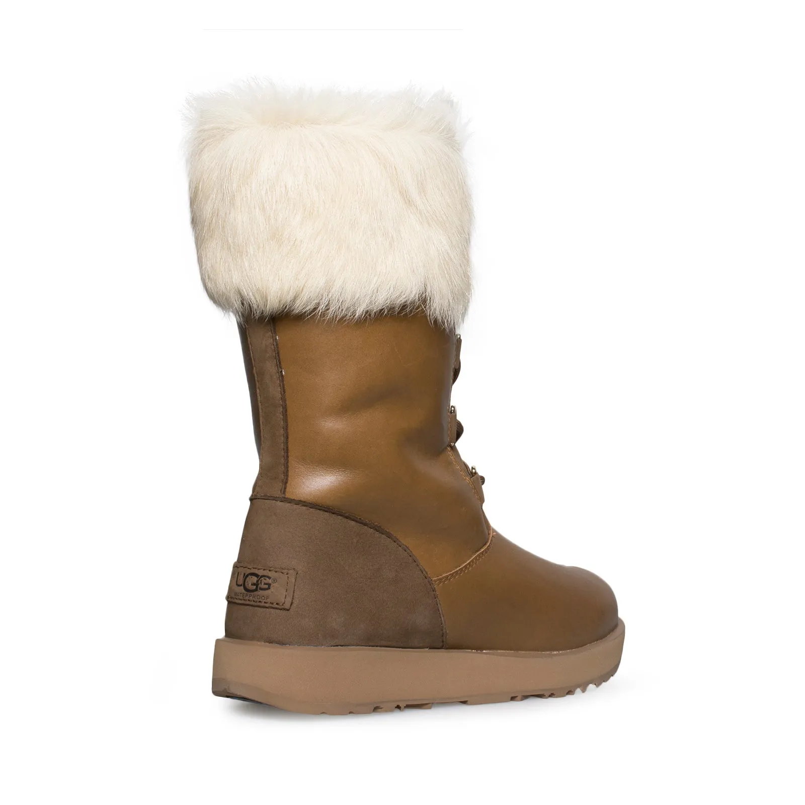 UGG Aya Waterproof Chestnut Boots - Women's