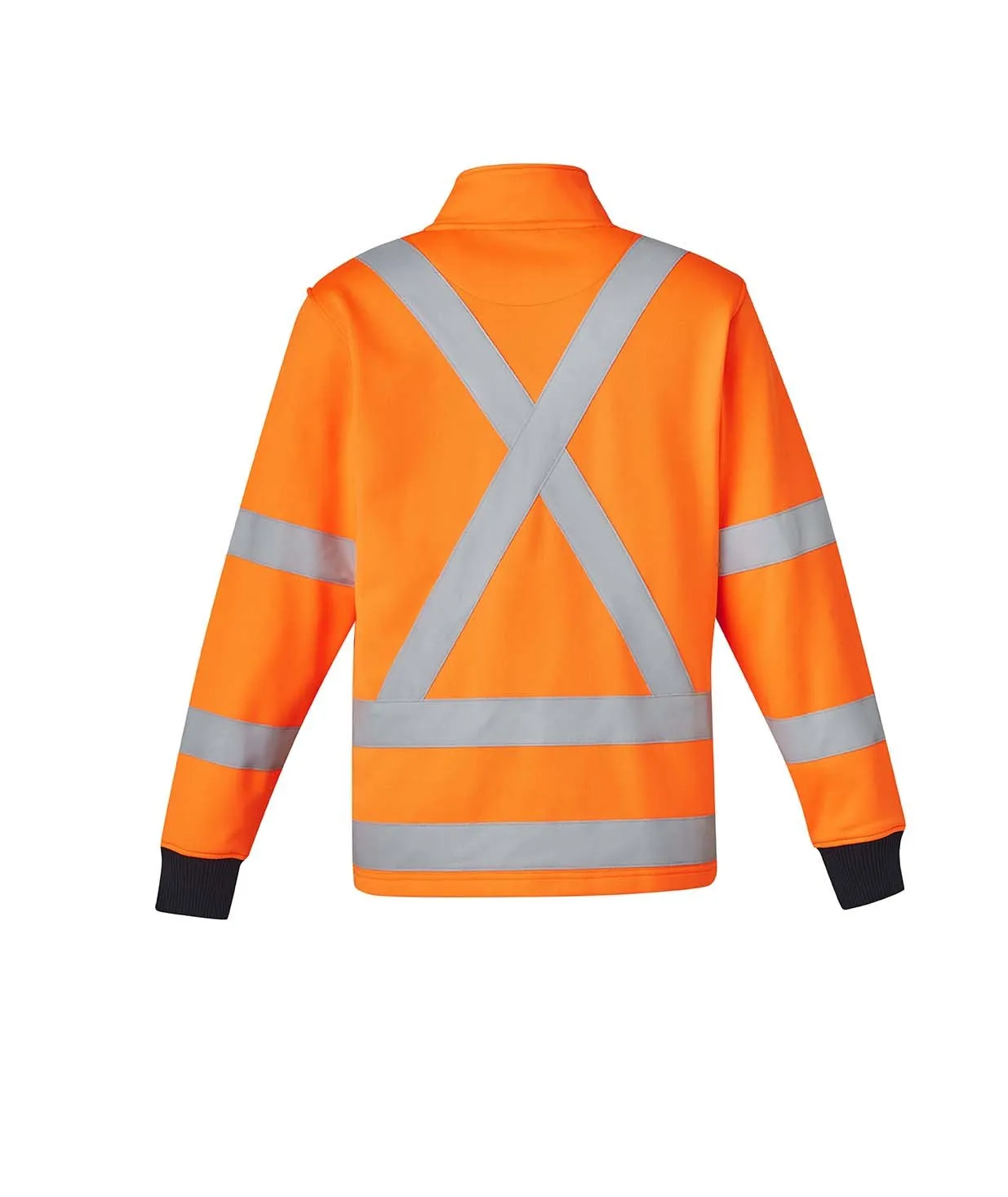 Unisex Hi Vis X Back Rail Jumper