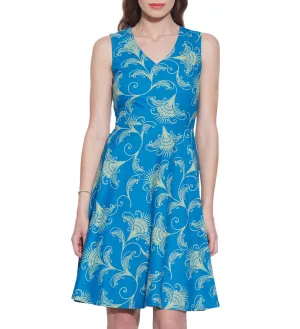 Womens Accessories Cotton Printed Dress,Machine Washable,W-CPD46-1618, Size-46 Inch