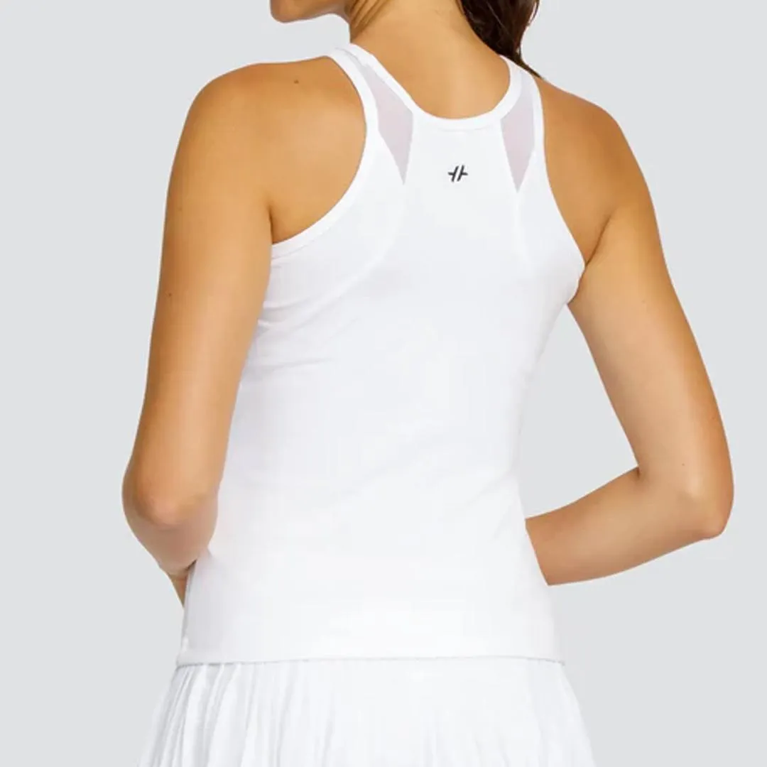 Women's Arancia Racerback Tennis Tank Chalk